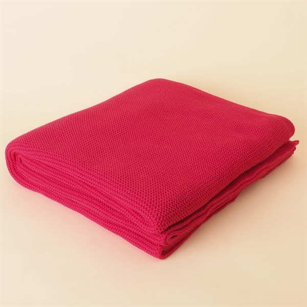 Throw Purl Hot pink